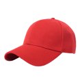 thumbnail image 6 of Fashion Solid Color Hook Loop Baseball Cap Unisex Outdoor Sunshade Peaked Hat, 6 of 7
