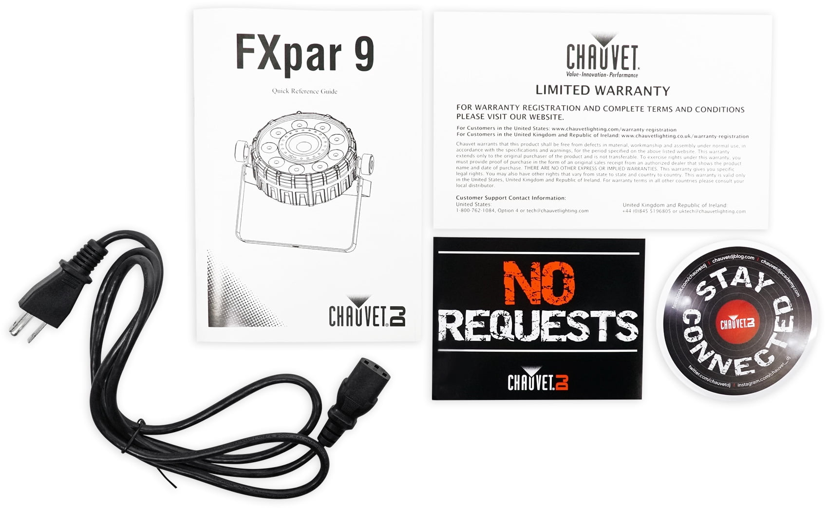 Chauvet DJ FXPar 9 Church Stage Par Can Wash Light Lighting Fixture