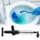 thumbnail image 2 of Herramientas Air Power Drain Blaster Desatascador manual para fregadero, removedor de obstrucciones, universal para fregaderos de cocina, color negro, 2 of 5