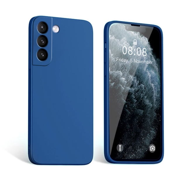 Funda cuadrada de silicona líquida para teléfono Samsung, protector suave de protección completa, 50 unids/lote, para Samsung S21, S22, Ultra Note 10 Plus, S8, S9, S10, S20 Fivean unisex