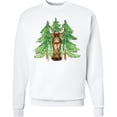 thumbnail image 2 of Inktastic Alaska Moose and Trees Adult Sweatshirt, 2 of 4