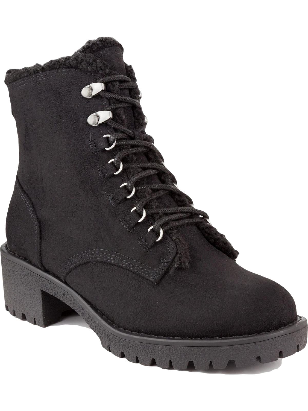 Sugar Womens Quizzer Faux-Suede Lace-Up 