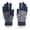 Navy Blue, variant on Winter Touchscreen Gloves Knit Warm Thick Thermal Soft Comfortable Wool Lining Elastic Cuff Texting for Women Men