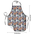 thumbnail image 2 of Pofeuu Happy Halloween Print Aprons with Pockets, Cute Aprons for Kitchen, Cooking, Server, Barber, Chef Apron, 2 of 7