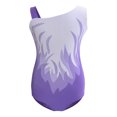 thumbnail image 2 of Leotardo de gimnasia para niña Sunnimix Traje de pieza Morado 6, 2 of 6