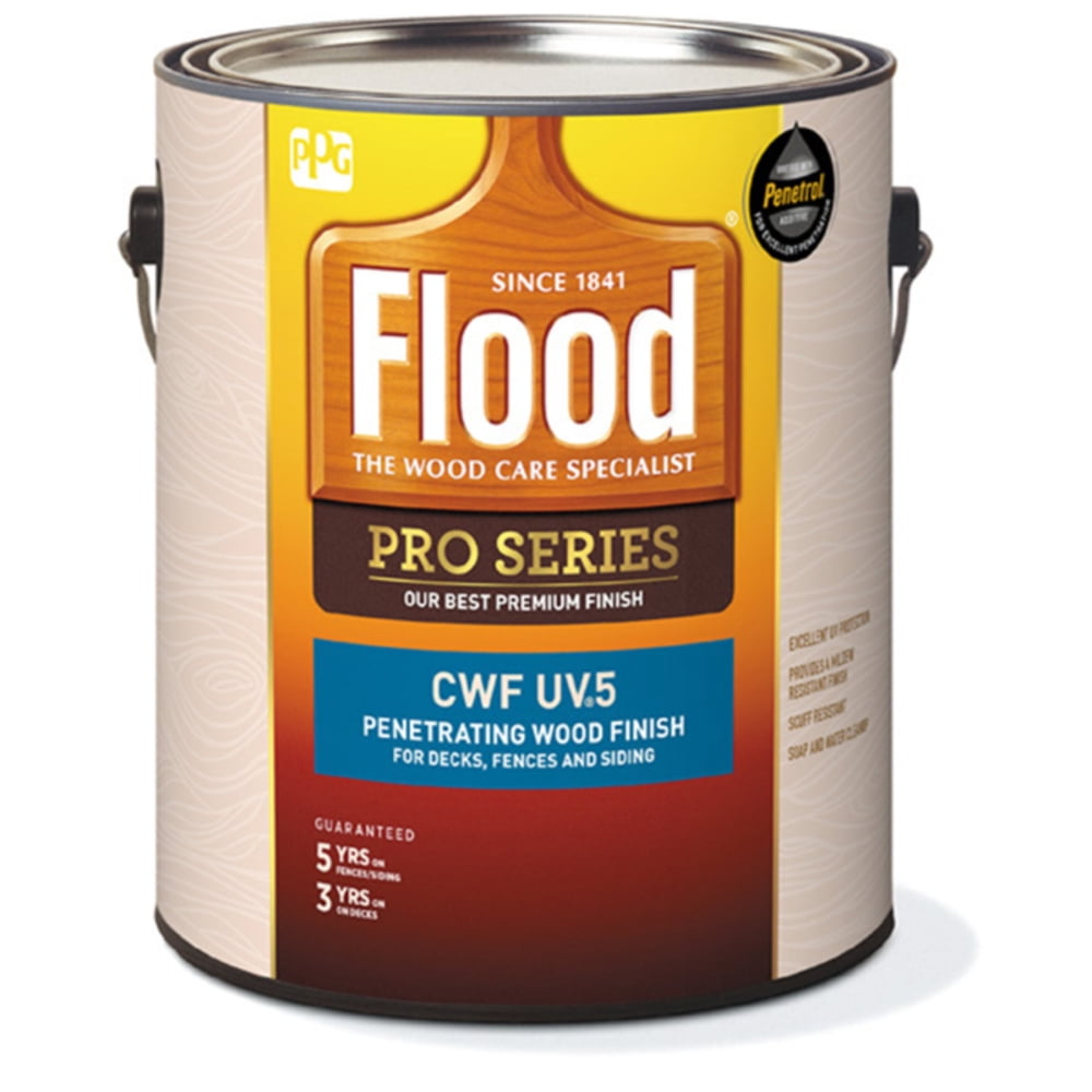1 gal Flood FLD566 Cedar CWF-UV5 Exterior Clear Wood Finish