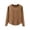 Khaki, variant on Womens Tshirts Long Sleeve Crew Neck Basic Tees Going Out Fall Clothes for Women Size XL