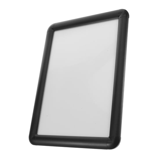OULII Black Aluminum Snap Frame Lightweight Wall Mount for Office and Elevator