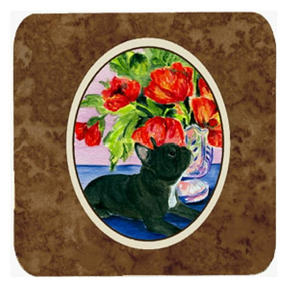 French Bulldog Foam Coasters - Set Of 4
