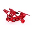 thumbnail image 1 of Soporte universal para matrícula de motocicleta con luz de giro LED ajustable en rojo, 1 of 4