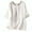 White, variant on Linen Shirts for Women Summer Embroidery Blouses with 3/4 Sleeve Elegant Petal Cuff Trendy V Neck Plain Tops,White,XXL