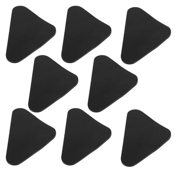 UPOUART 8Ud Antideslizantes Para Alfombras Y Tapetes En Negro Compatible Con Varias Superficies