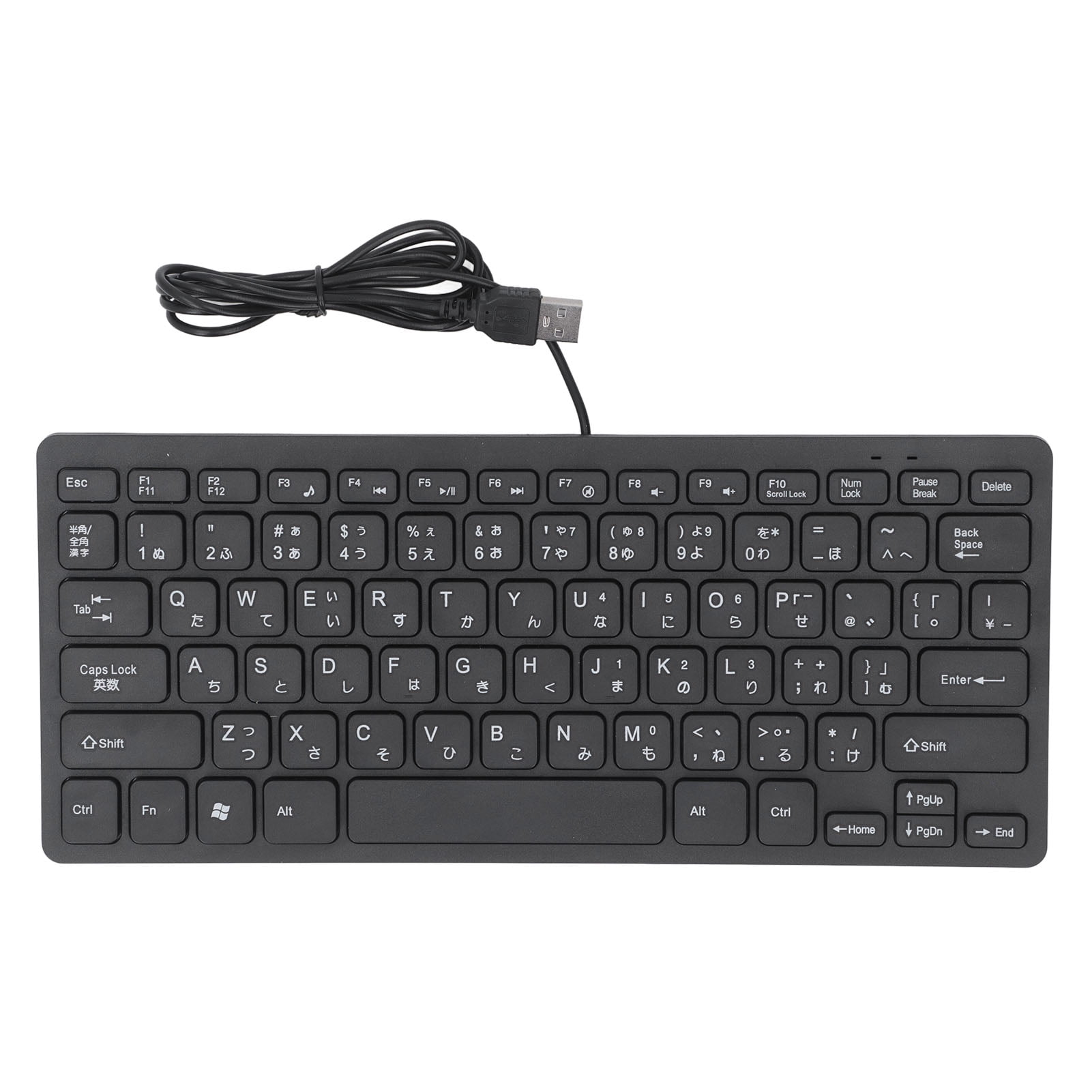 Japanese or Cangjie Keyboard, USB Wired Keyboard, Ultra Thin 78