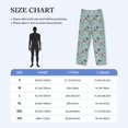 thumbnail image 4 of Kdxio Animal Dog Pattern Men's Pajama Pants, Elastic Waist with Drawstring and Pockets, Comfortable Loungewear-X-Large, 4 of 6