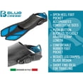 thumbnail image 3 of Aletas Cressi Bonete S/M translúcidas color aguamarina, 3 of 8