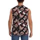 thumbnail image 4 of Balery Butterflies1 Camisetas sin mangas para hombre, absorbe la humedad y protege contra el mal olor.-XX-Large, 4 of 7