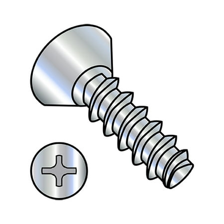 

6-19X3/8 Phillips Flat Undercut Thread Rolling Screws 48-2 Fully Threaded Zinc & Wax (Pack Qty 10 000) BC-0606LPU