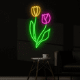 thumbnail image 4 of C-craft Tulip Flower Neon Sign Wall Art Living Room Wall Decor House Decor Gift, 4 of 4