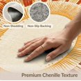 thumbnail image 6 of ODIKA 6'x9' Washable Area Rug Easy Care, Non-Shedding, Orange Burnt Vintage Farmhouse Striped Fall Decorative Bathroom for Queen Size Bedroom Under Bed Master Suite, 6 of 7