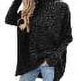 thumbnail image 3 of DYMADE Women Plus Size Dolman Sleeve Medium Length Loose Pullover Sweater, 3 of 4