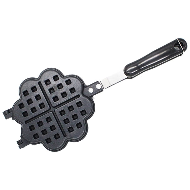 Moldes para Gofres Desayuno Sartén Antiadherente Aleación Aluminio