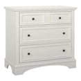 thumbnail image 1 of Scranton & Co 3-Drawer Farmhouse Chest in Rustic White Engineered Wood, 1 of 10