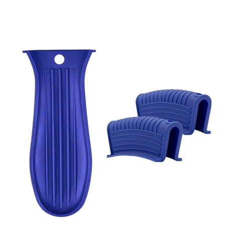 

Bluelans kitchen 3Pcs Anti-scald Heat Insulated Finger Clip Bowl Clamp Kit with Pot Handle Cover