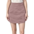 thumbnail image 1 of Jupe en Jean Grande Taille Jupe de Tennis en Denim Jupes Athlétiques pour Femmes Jupes d'Hiver pour Femmes Jupe Ligne A Mini Décontractée Taille Haute Serrée Slim Mode de Rue Femmes Rouge P, 1 of 5