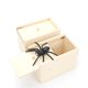 thumbnail image 3 of Divertida caja de miedo broma araña madera Fidget antiestrés interés jugar truco broma sorpresa adultos Halloween juguetes para niños regalos Feliz Sencillez, 3 of 4