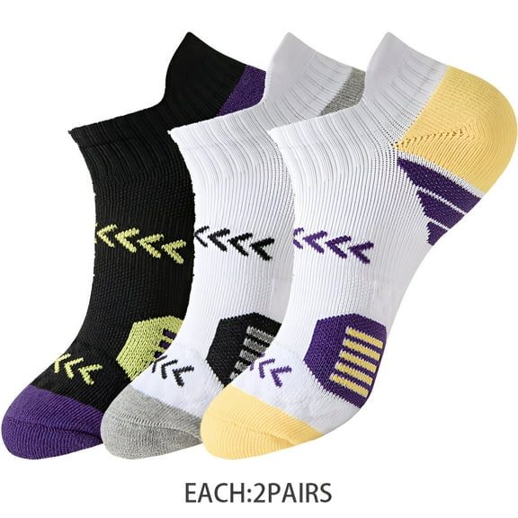 TELOLY 6Pairs Mens Ankle Socks9-13Mens Ankle Socks Size 9-11 Men's Socks ,Colormixing1