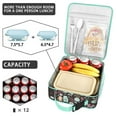 thumbnail image 3 of Waterproof Reusable Bento Lunch Box Bag with Bear Design – Ideal for Outdoor Adventures, 3 of 5