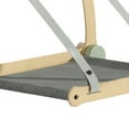 thumbnail image 6 of Cat Window Perch with Strong Suction Cups Comfortable Easy to Install Space Saving Sturdy Hammock for Bedroom Wall Indoor Climbing Playing Grey, 6 of 10