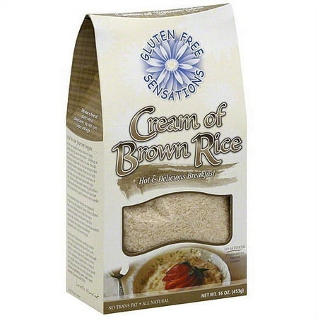 Gluten Free Sensations Cream Of Brown Rice, 16 oz (Pack of 6)