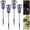 Silver, variant on 4 Pack Solar Bug Zapper Outdoor, Mosquito Killer Lamp with LED Light, Waterproof Insect Trap Stakes for Garden, Patio, Yard and Outdoor Pest Control