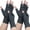 Grey(1pair)+grey(1pair), variant on 2 Pairs Compression Fingerless Gloves for Men and Women, Non-Slip Support Gloves for Everyday Wear