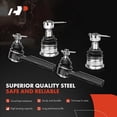 thumbnail image 3 of A-Premium 6Pcs Inner and Outer Tie Rod End Front Lower Ball Joint Compatible with Nissan Altima 1993 1994 1995 1996 L4 2.4L, 3 of 9