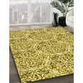 thumbnail image 3 of Ahgly Company Machine Washable Indoor Square Transitional Dark Bisque Brown Area Rugs, 3' Square, 3 of 7