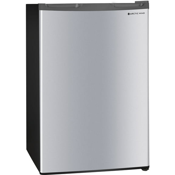 Arctic Wind New 4.4-Cu. ft. Standard Compact Refrigerator with Freezer Compartment, Silver, 2AW1SLF44A