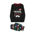 thumbnail image 4 of DuAnyozu Christmas Pajamas for Family 2023 Family Christmas Pjs Matching Sets Plus Size Matching Family Christmas Pajamas, 4 of 10