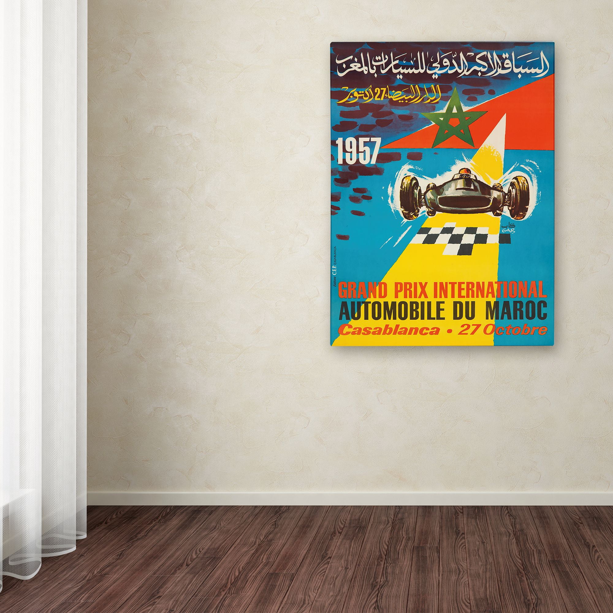 Trademark Fine Art 'Racing 25' Canvas Art by Lantern Press