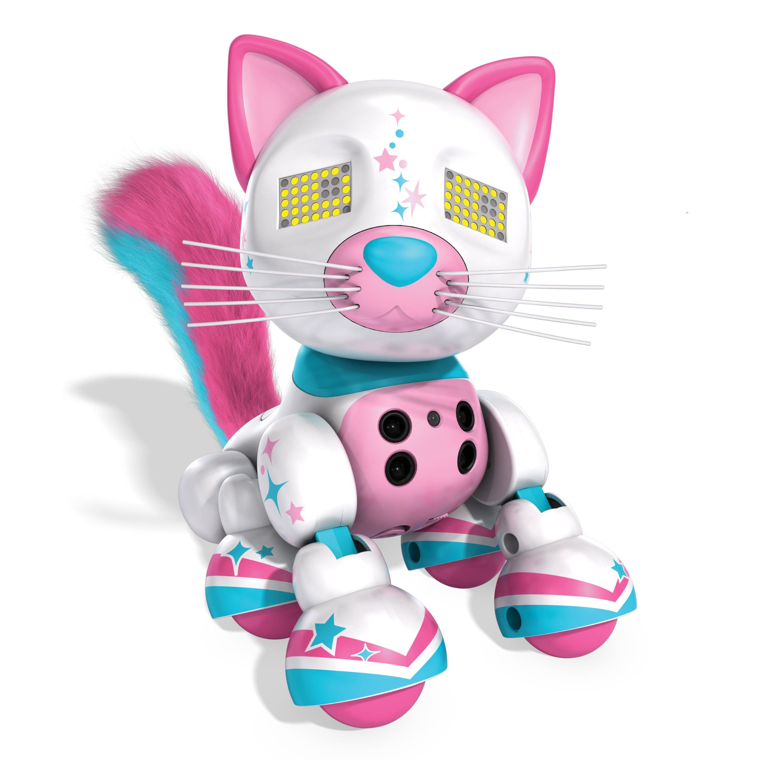 CHIC Kitty Robot Cat Pink ZOOMER Interactive LOVE Meowzies Kitten 