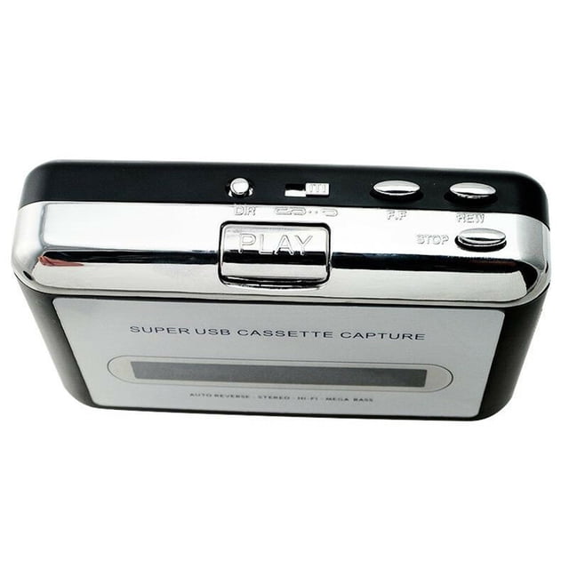 Convertisseur CD Lecteur de Musique Convertisseur de Bande CD Lecteur de Bande Portable capture Cassette Lecteur de Bande Cassette en MP3 Convertisseur