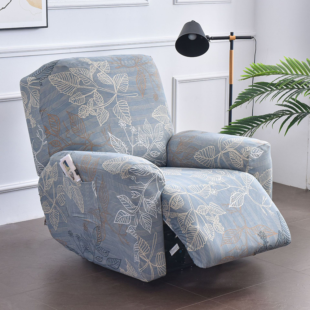 DeRong Recliner Sofa Covers Stretch Print Sofa Covers Rocking Chair