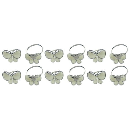 

12 Pcs Butterfly Napkin Rings Napkin Holders Gifts for Wedding Easter Festival Home Kitchen Hotel Dinner Party and Table Decoration