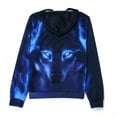 thumbnail image 2 of Genuiskids Men Womens Animal Graphic 3D Wolf Print Hoodie Fashion Hooded Jerseys Long Sleeve Sweatshirt Sweater Pullover Tops, 2 of 7