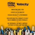 thumbnail image 5 of Velocity Interior Assorted Wood Screws, 155 count, 7 sizes, 2 Bits, Storage Organizer, 5 of 9