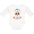 thumbnail image 3 of Inktastic Day Of The Dead Skull Boys or Girls Long Sleeve Baby Bodysuit, 3 of 5