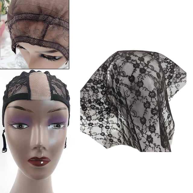 BELOVING 1 Yard Lace Mesh Base Mesh Transparent Material Caps For s Making Frontal Coffee