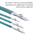 thumbnail image 4 of Iron Art Ruling Pen Set Fine Line Masking Fluid Pen for Applying Masking Fluid Line Work Dark Green 12.1x0.7x0.8cm DIY, 4 of 6