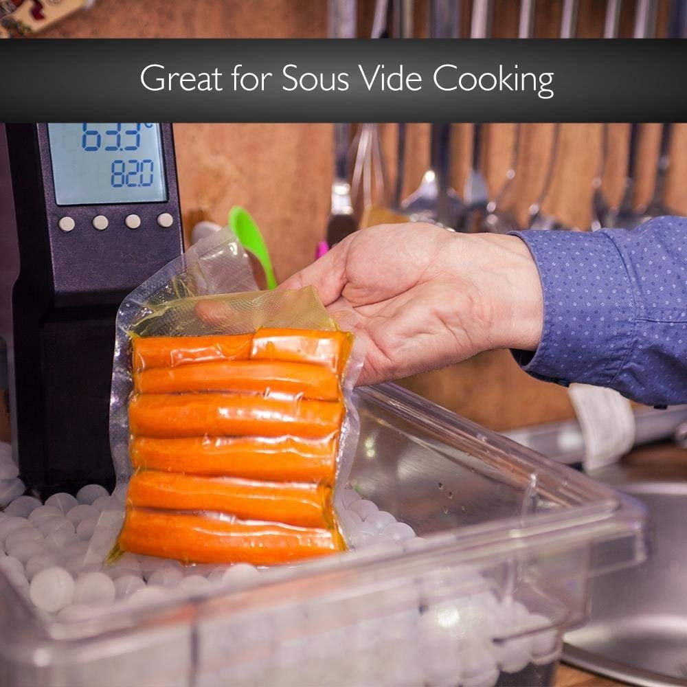 Nutrichef™ Universal 8-inch Vacuum Sealer Bags (100 Feet)